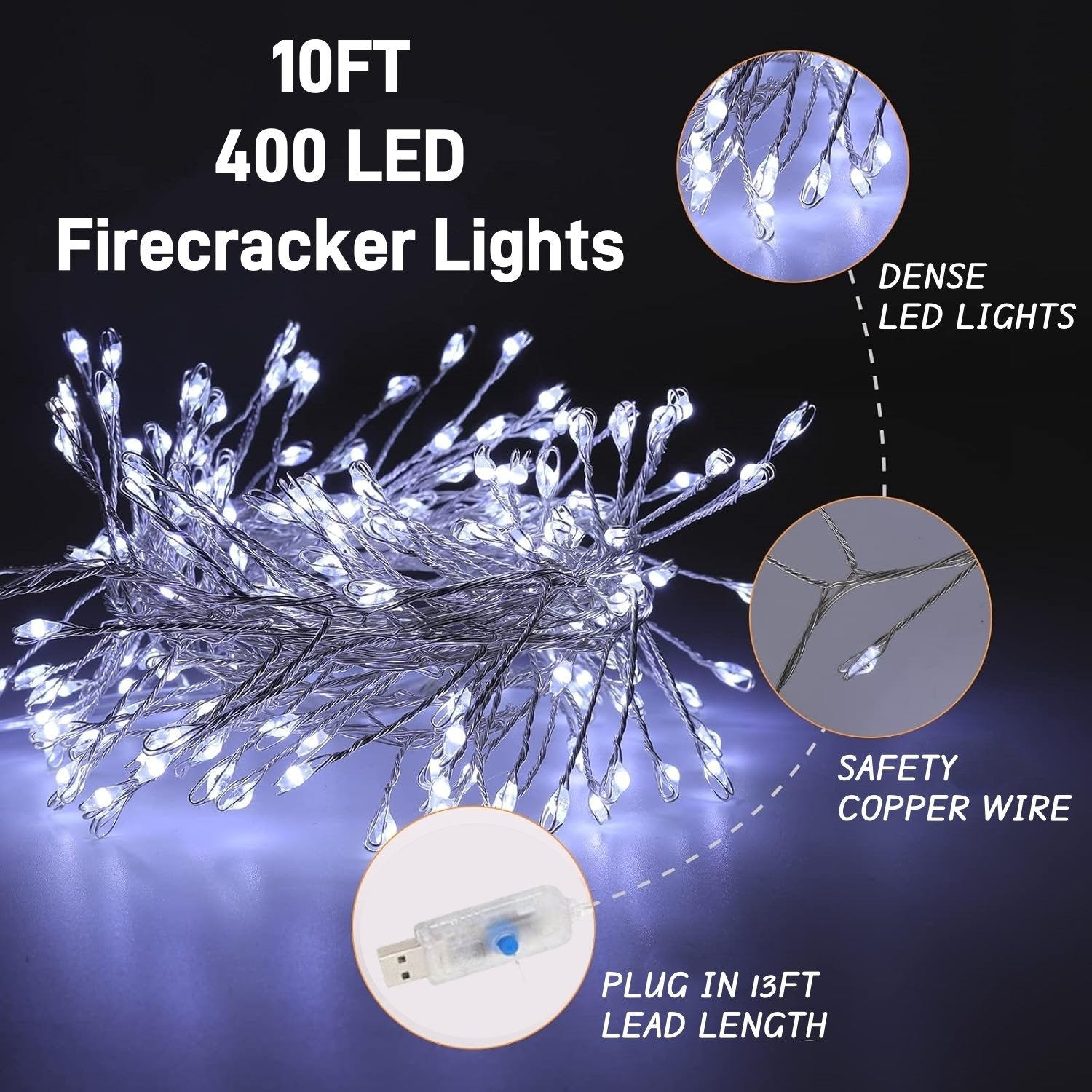 🎁Waterproof Twinkle Fairy Lights