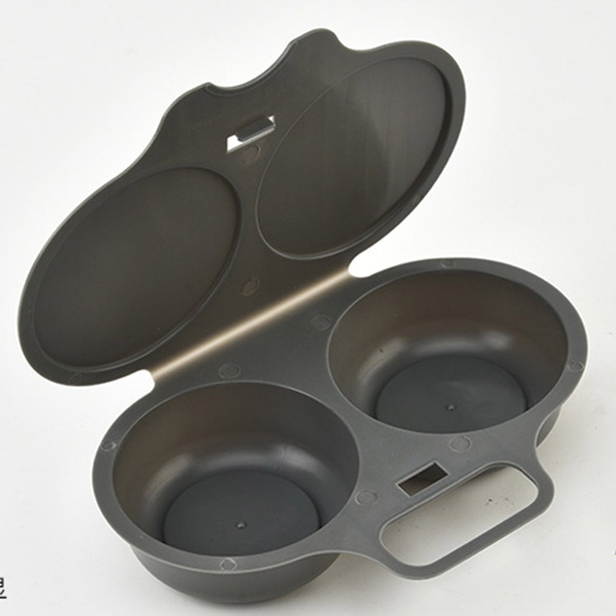 ⏰Microwave Egg Poacher –  Dual‑cavity, non‑stick & easy clean