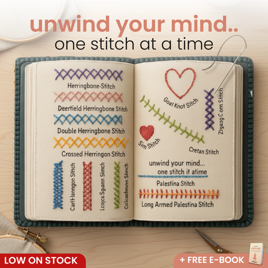 embroidery stitch book