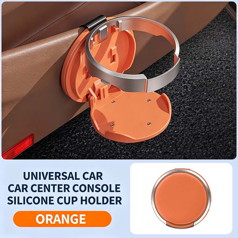 Universal Foldable Car Cup Holder, Space-Saving Vehicle Drink Holder for Bottles 🚗