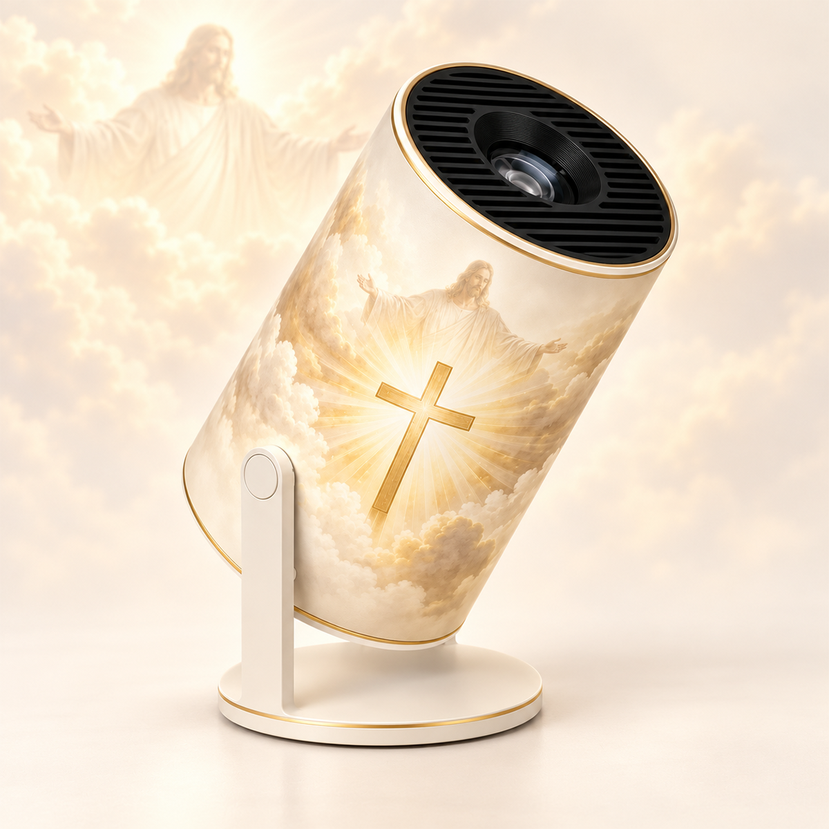Christian Faith Projector, Portable Religious Pattern Projection Lamp