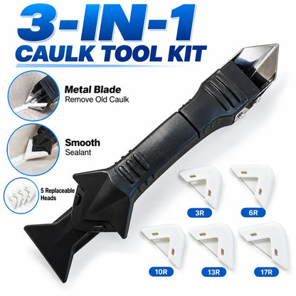 Multifunctional Caulk Remover Tool, Silicone Sealant Scraper ✨