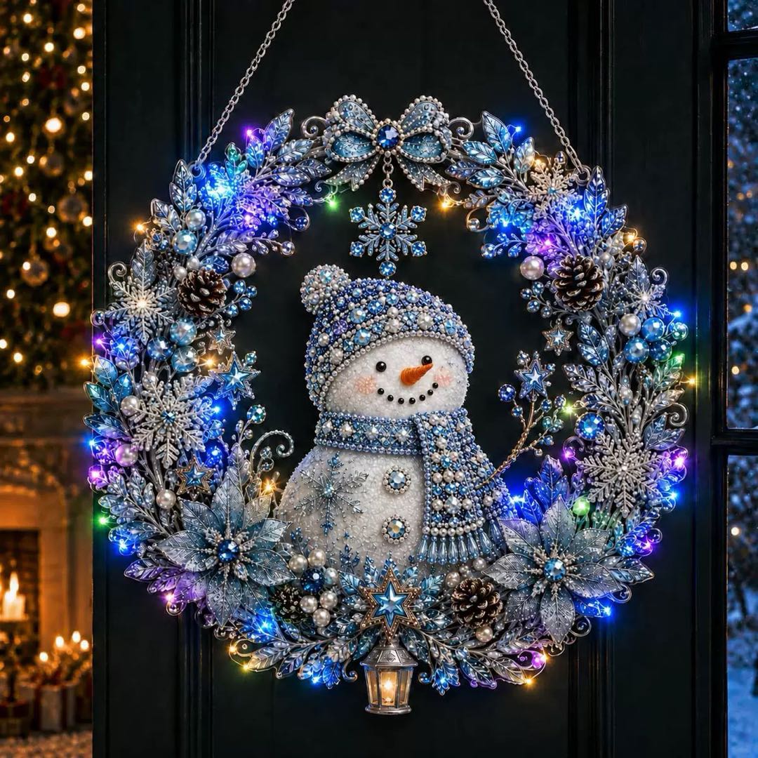 Christmas Diamond Painting Ornament Kit – 18 Designs