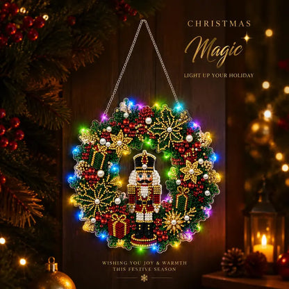 Christmas Diamond Painting Ornament Kit – 18 Designs