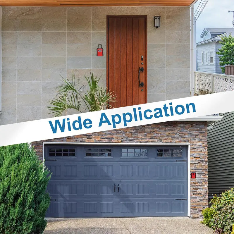 Traceless Drill-Free Wall-Mounted Key Lock Box