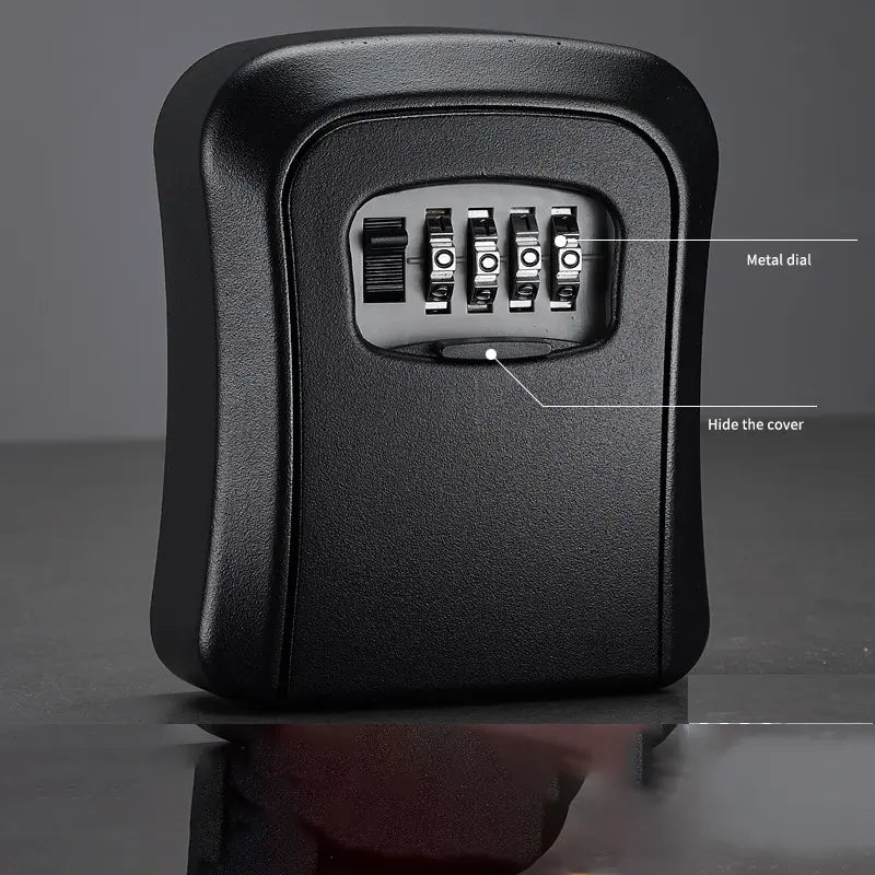 Traceless Drill-Free Wall-Mounted Key Lock Box