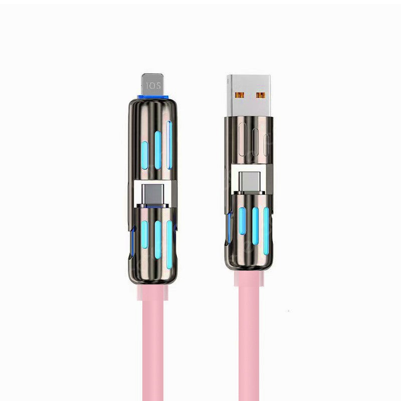🔥4-in-1 USB Charging Cable fast charging MAX 240W