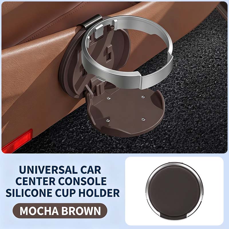Universal Foldable Car Cup Holder, Space-Saving Vehicle Drink Holder for Bottles 🚗