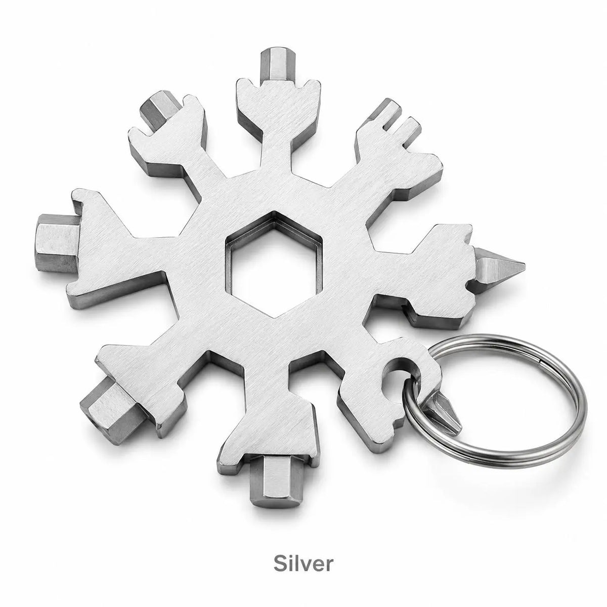 18‑in‑1 Snowflake Multi‑tool Stainless Steel Portable Wrench ❄️