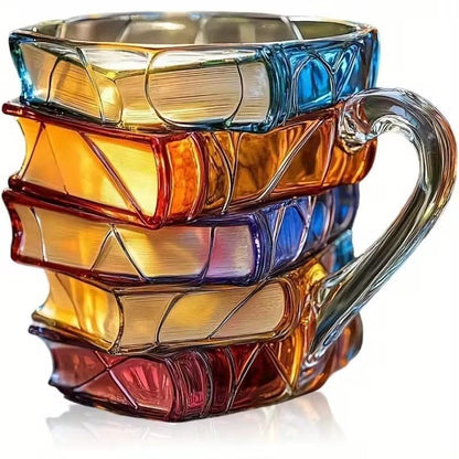 Ceramic Innovative 3D Painting Book Mug