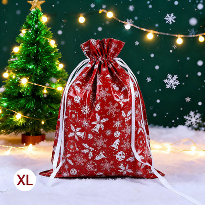50PCS Christmas Gift Wrapping Set (25 Colorful Bags + 25 Tags)