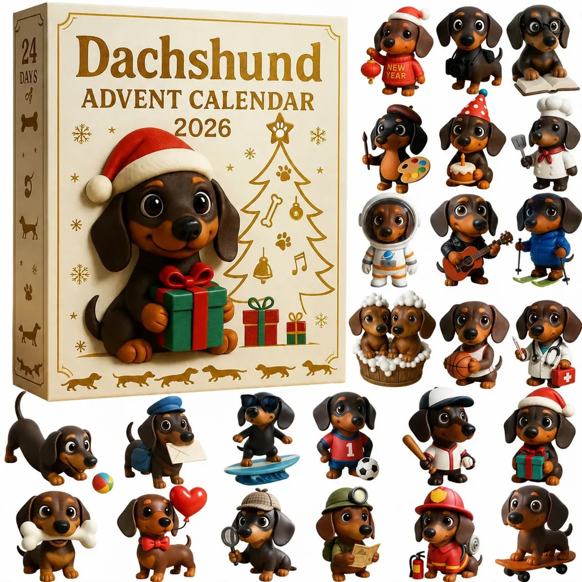 2026 Dachshund Advent Calendar 🐶✨