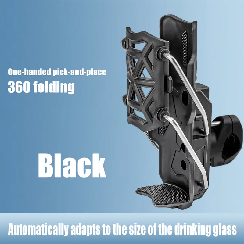 Self-Adjusting Outdoor Bottle Holder – Reinforced, Non-Slip, Auto-Lock