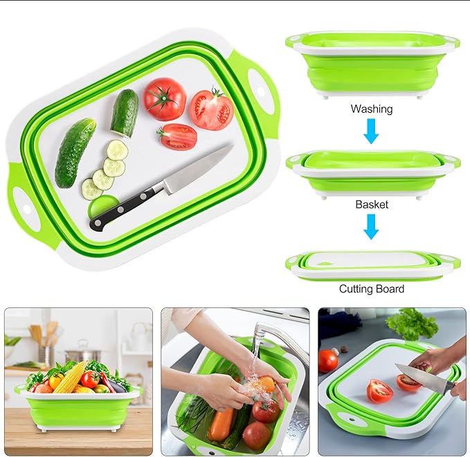 🍗🥗BBQ & Meal Prep Tub | Collapsible Prep Tub🍖🏕️