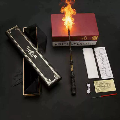 Fire-breathing Magic Wand Prop that Shoots Fireballs