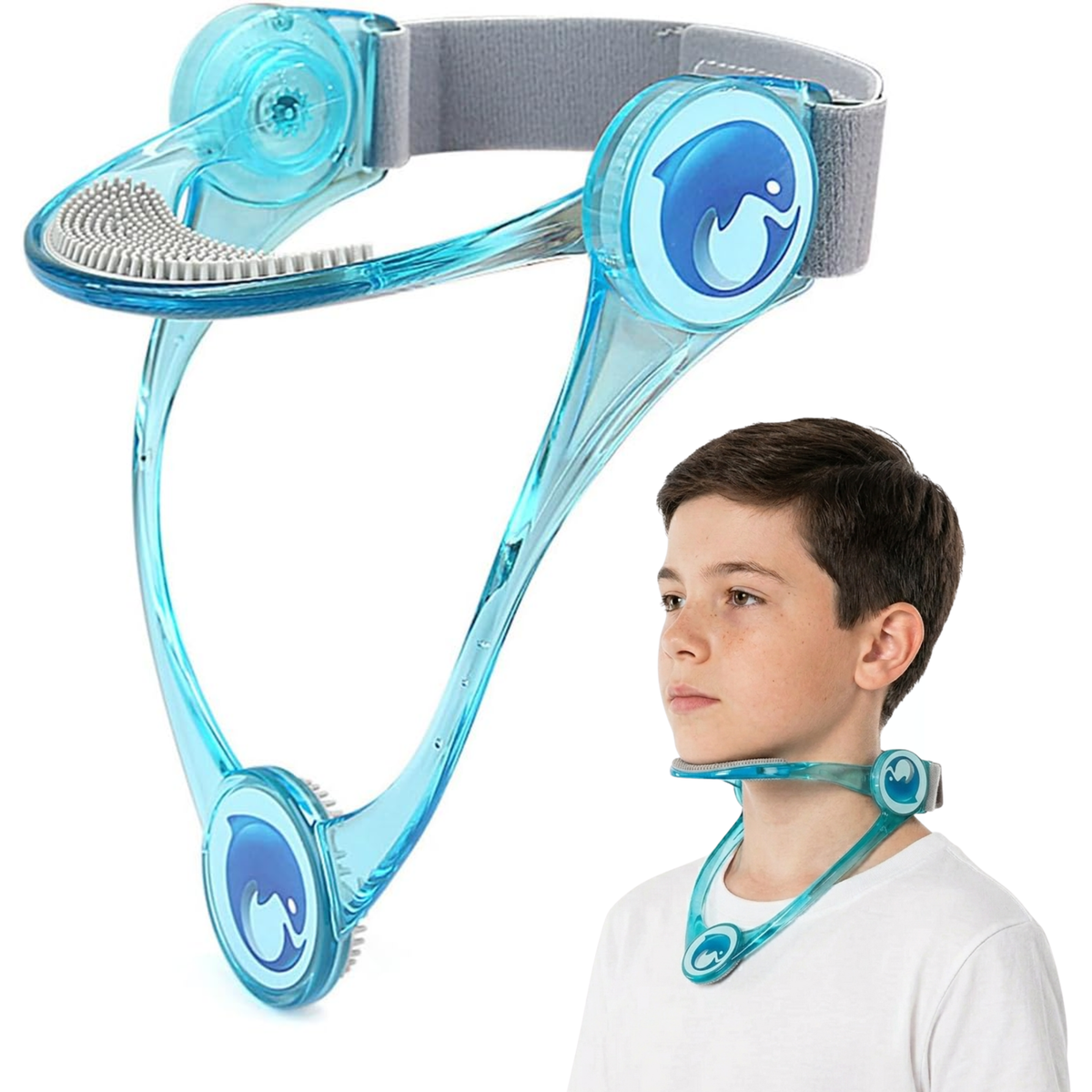 🌿 Adjustable Neck Support Brace – Comfortable Everyday Wear ✨