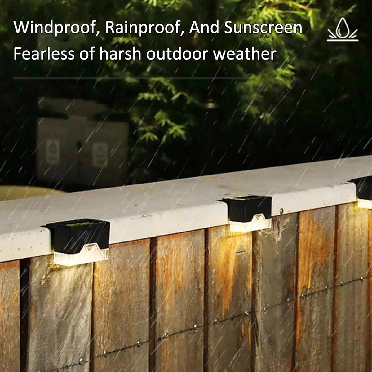 Solar Deck Lights –Waterproof LED