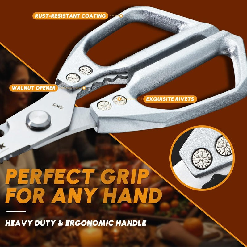 Japanese Steel 7-in-1 Multifunction Kitchen Shears