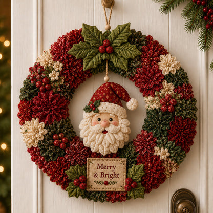 3D Fabric Poke Wreath DIY Kit