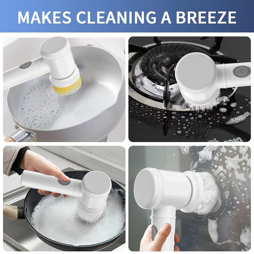 ✨ Electric Rotating Cleaning Brush