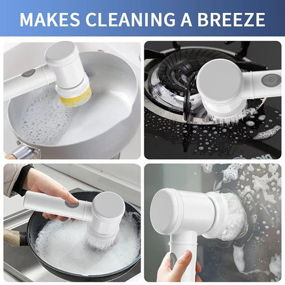 ✨ Electric Rotating Cleaning Brush
