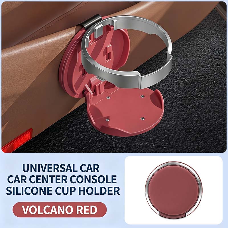 Universal Foldable Car Cup Holder, Space-Saving Vehicle Drink Holder for Bottles 🚗