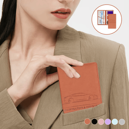 ✨Car Registration & Insurance Card Holder