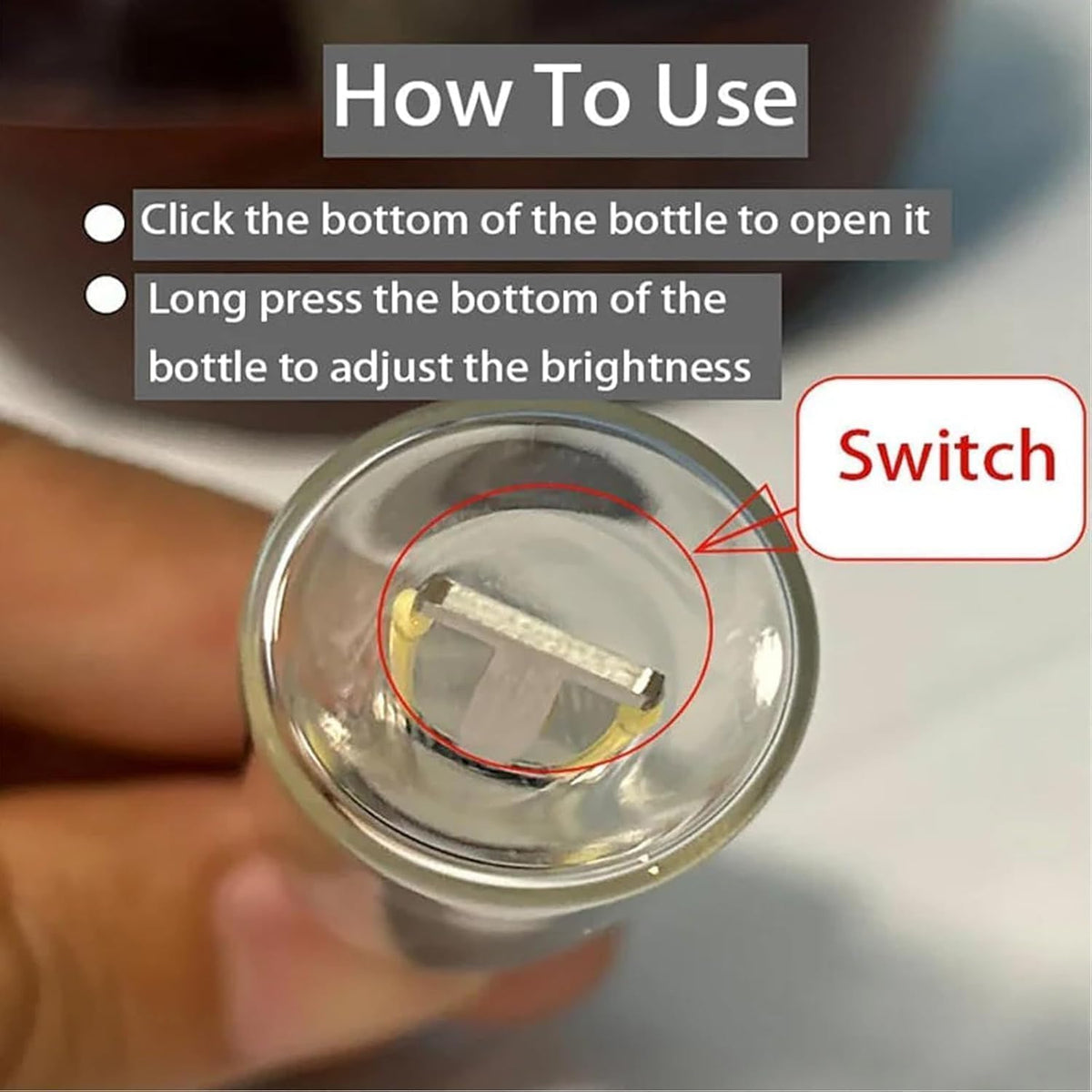 Dimmable USB Car Night Light | Touch-Control LED Accent Light