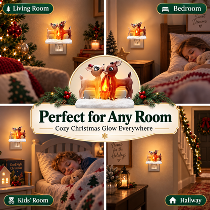 Flickering 3D Night Light