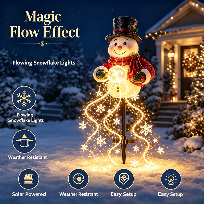 🎅 Santa’s Magic Pour – Flowing LED Christmas Garden Light