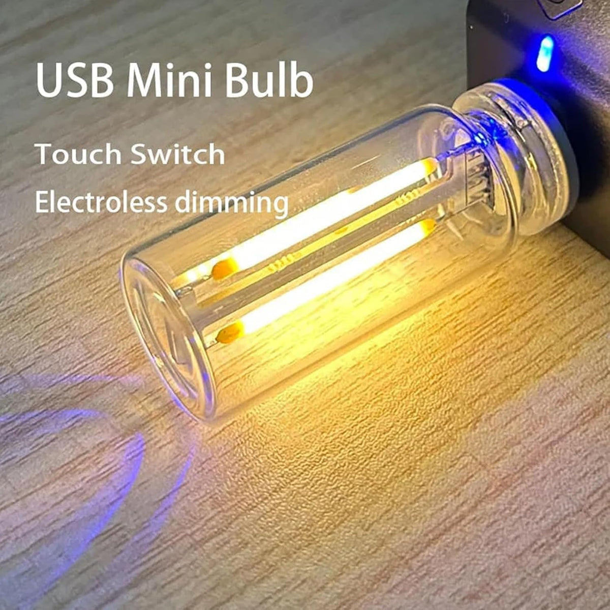 Dimmable USB Car Night Light | Touch-Control LED Accent Light