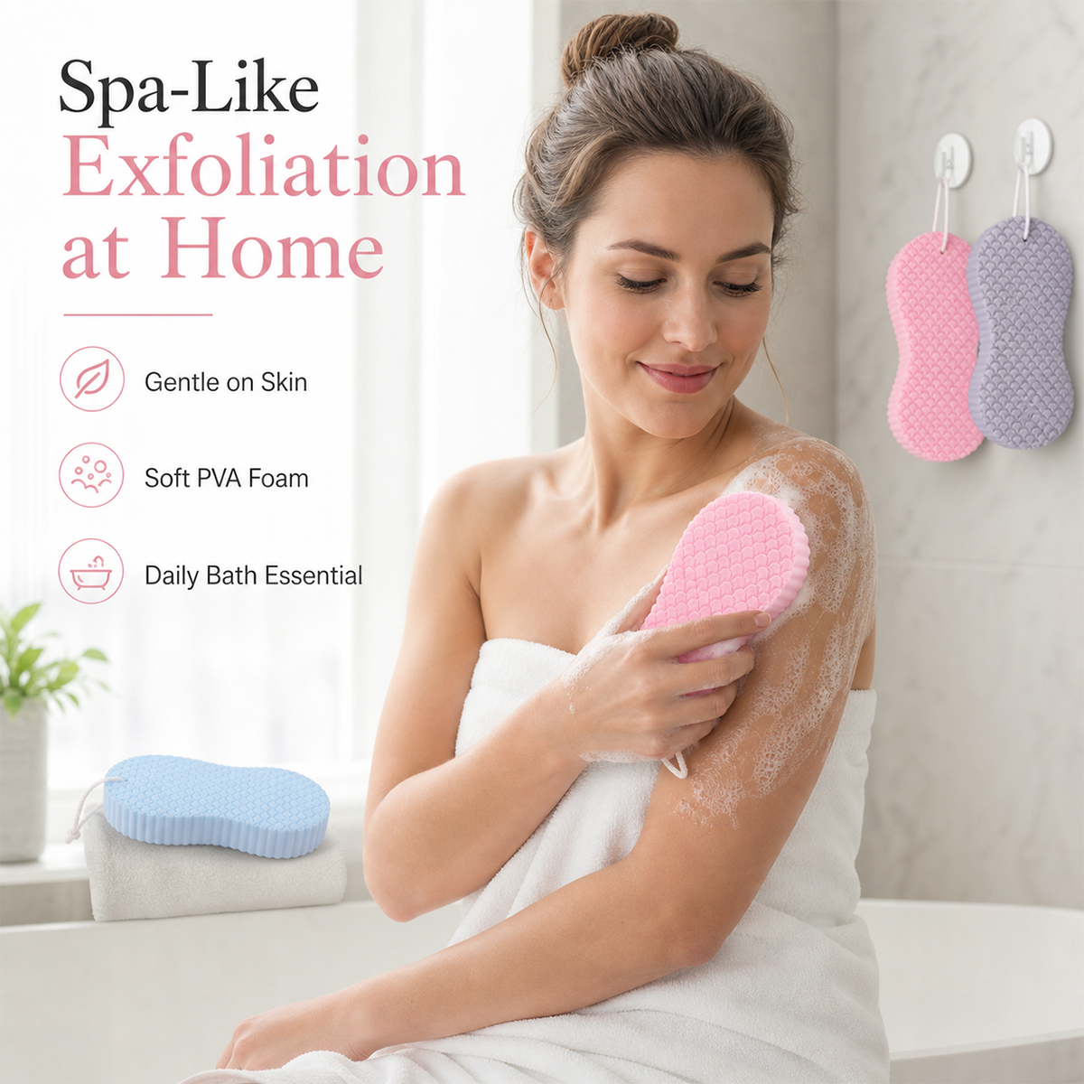 Magic Exfoliating Bath Spongeonge