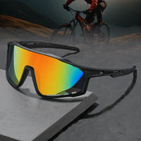 Black-framed and multicolored