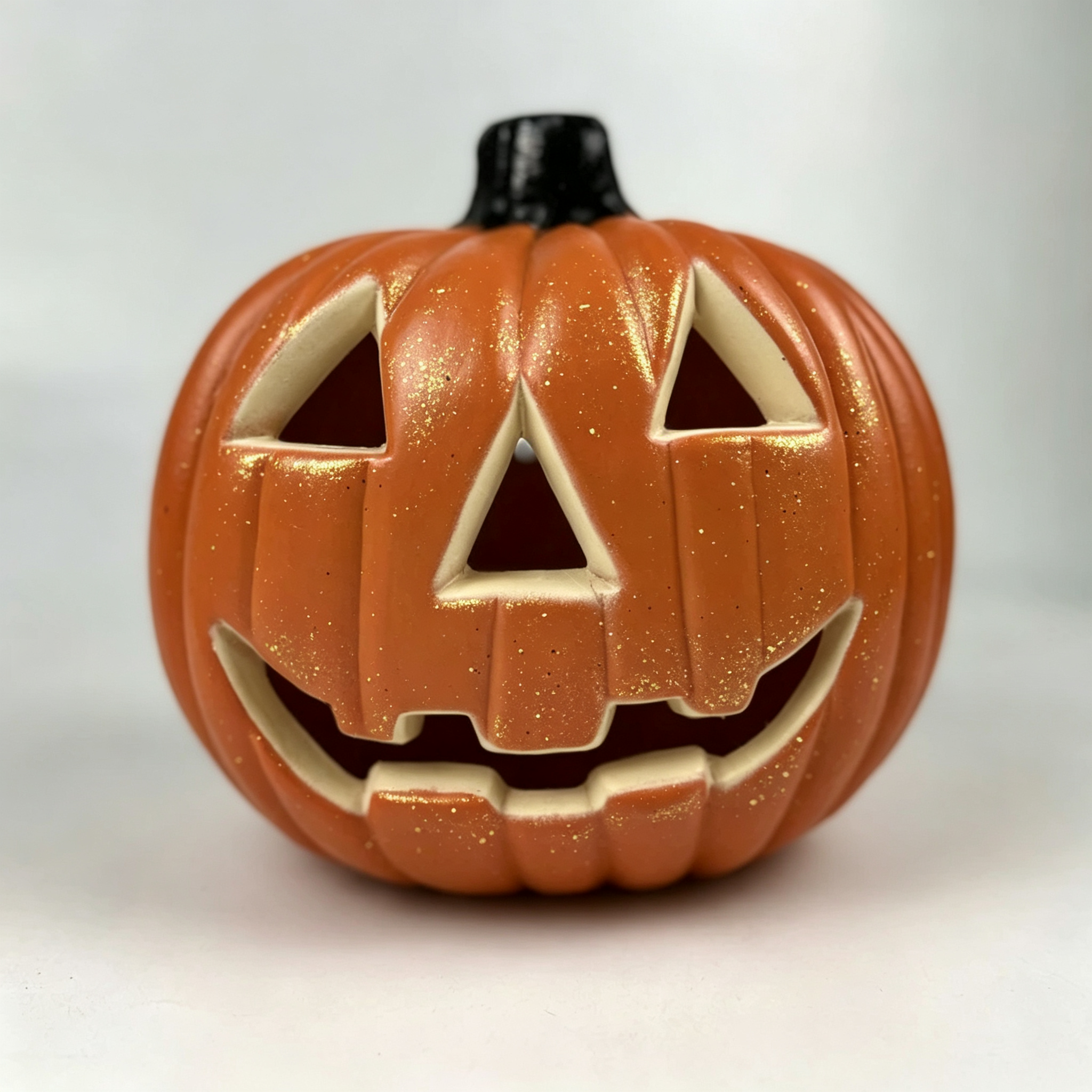 2026 New Halloween LED Flat Pumpkin Light Decorative Lamp Illuminated Pumpkin