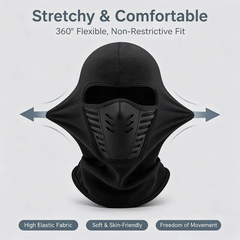 🔥Unisex Fleece Full Face Balaclava Ski Mask