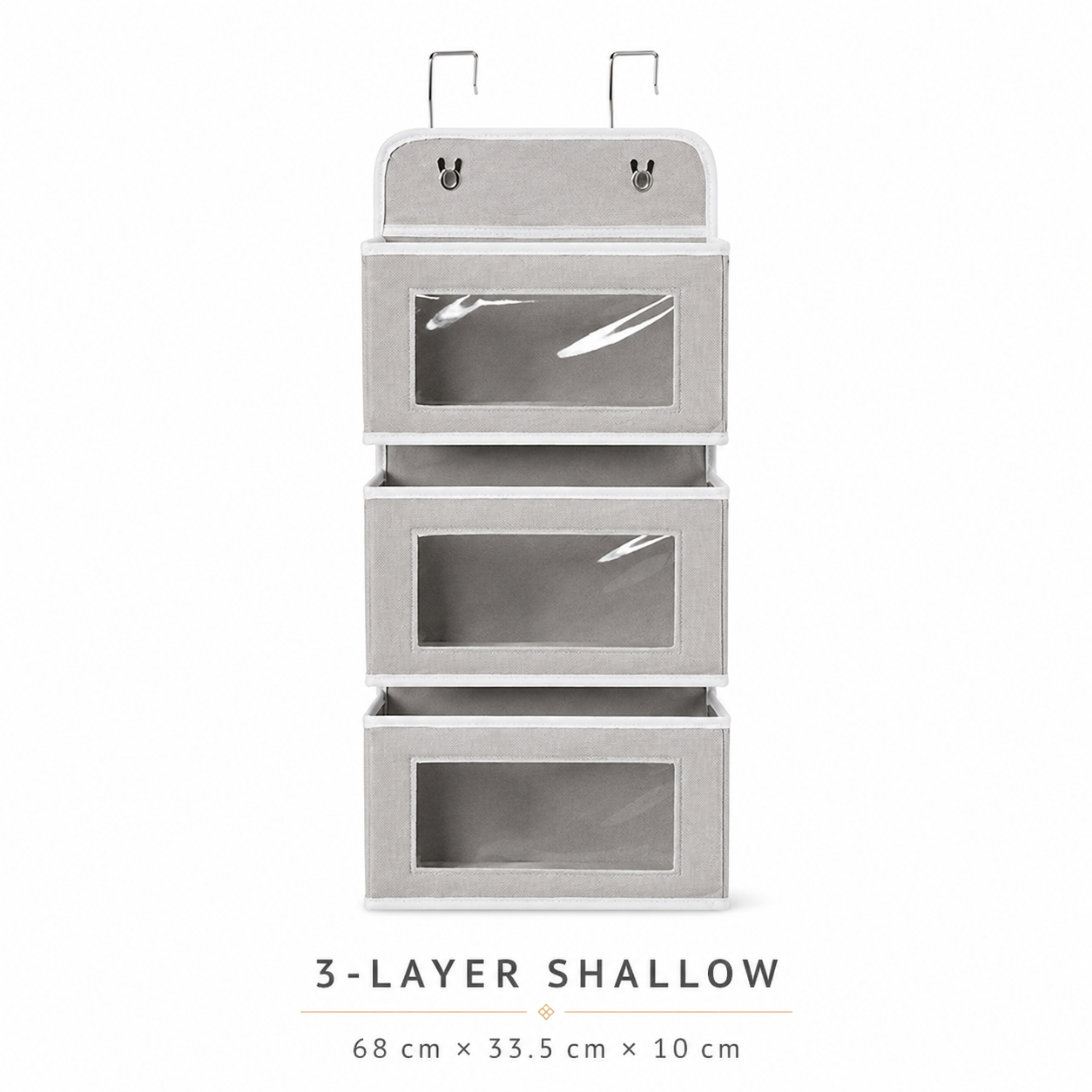5-Tier Over-the-Door Hanging Storage Organizer
