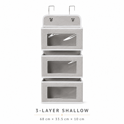5-Tier Over-the-Door Hanging Storage Organizer