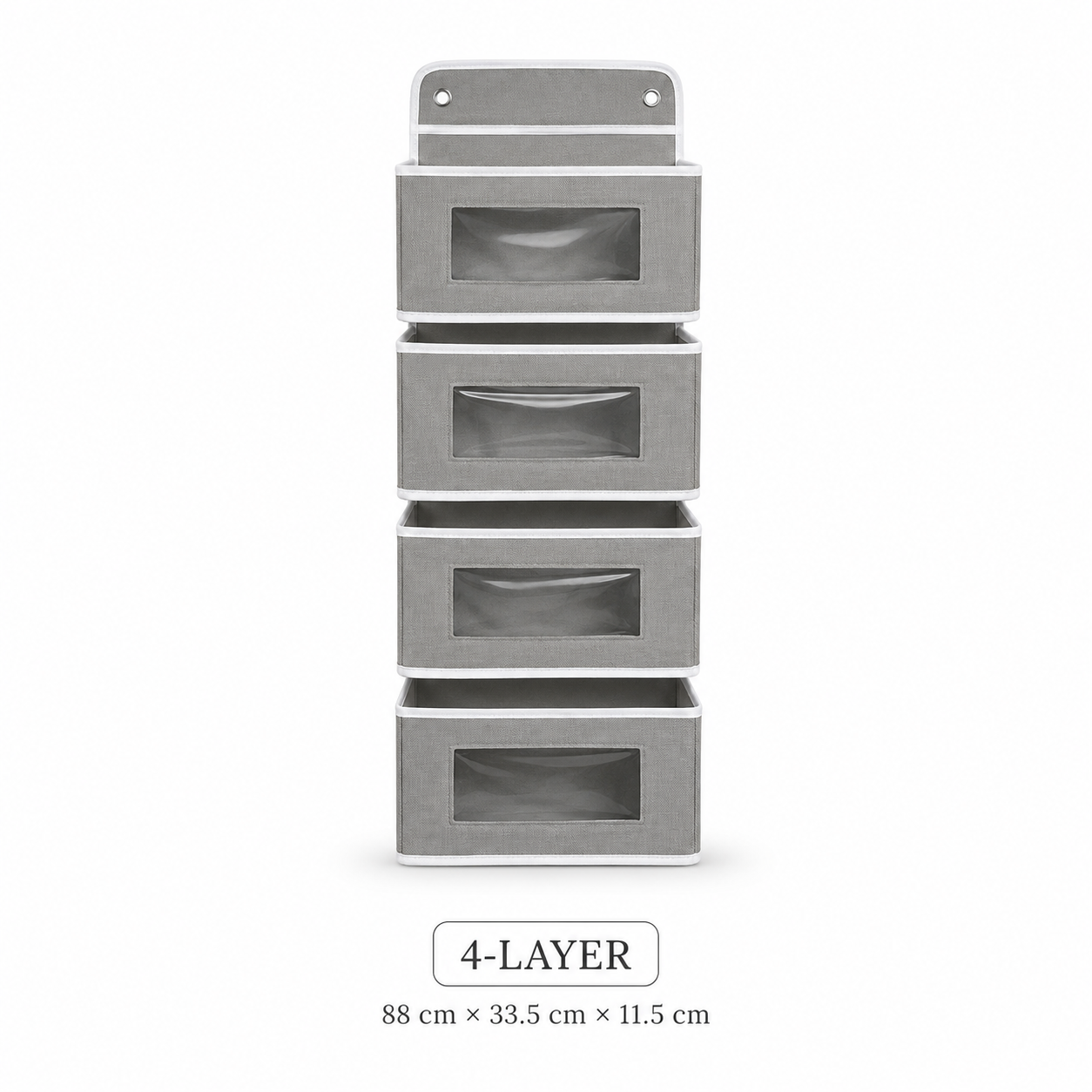 5-Tier Over-the-Door Hanging Storage Organizer