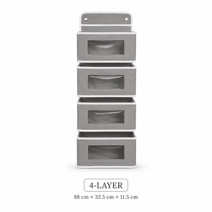 5-Tier Over-the-Door Hanging Storage Organizer