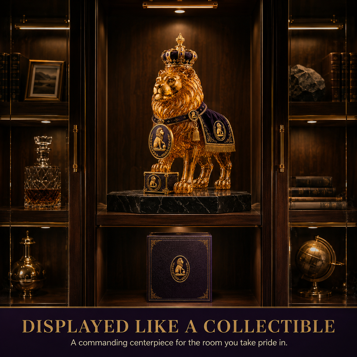 Royal Lion Limited Edition Decorative Bottle