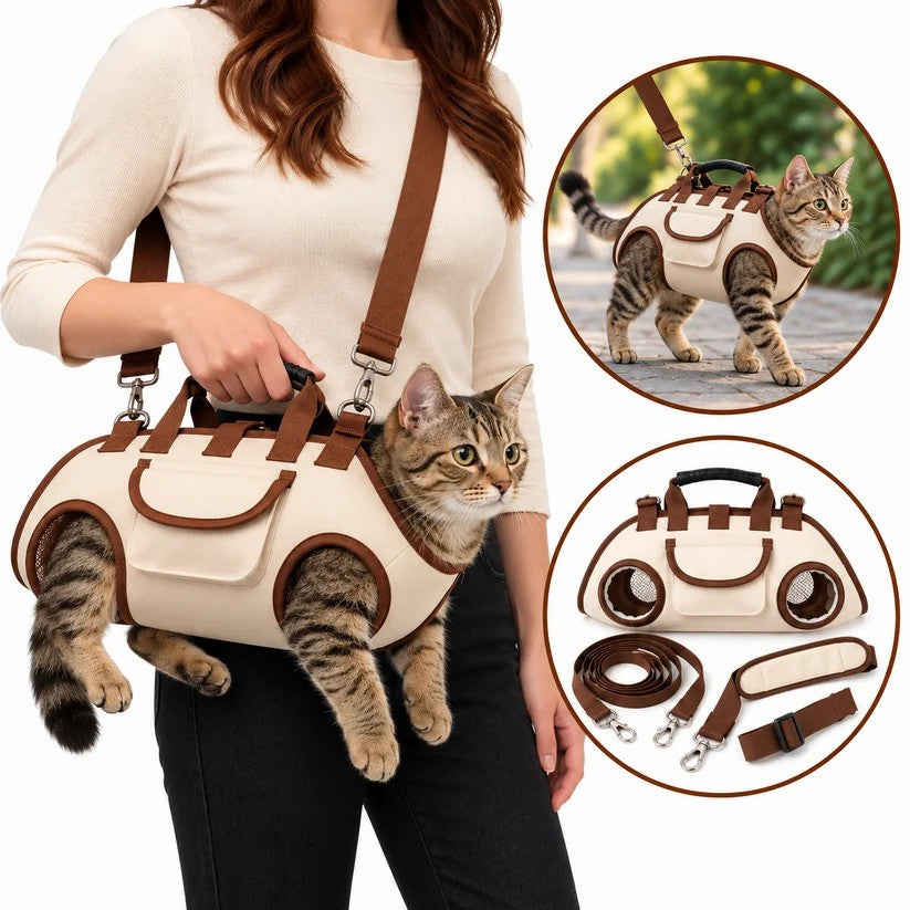 Multifunctional Backpack with Strap 🐾🎒