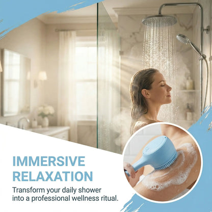 Electric Body Brush Back Scrubber - Dual Handle