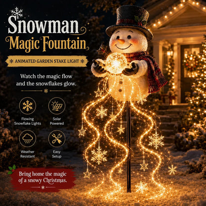 🎅 Santa’s Magic Pour – Flowing LED Christmas Garden Light