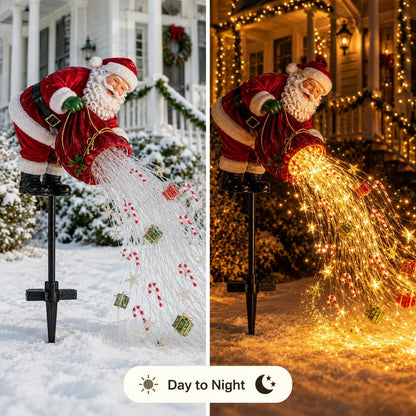 🎅 Santa’s Magic Pour – Flowing LED Christmas Garden Light