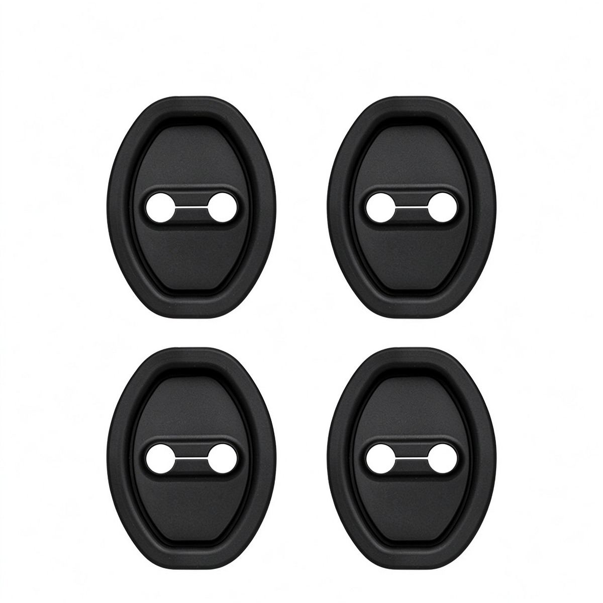 4 Pcs Door Latch Lock Covers with Our Self-Adhesive Design 🚪