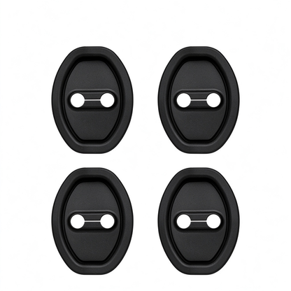 4 Pcs Door Latch Lock Covers with Our Self-Adhesive Design 🚪