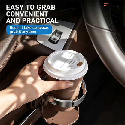 Universal Foldable Car Cup Holder, Space-Saving Vehicle Drink Holder for Bottles 🚗
