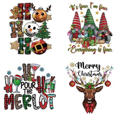 🎄 Christmas Mystery DTF Transfer Bundle 🎅🔥for T-Shirts, Totes & DIY Gifts