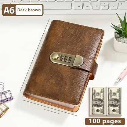 Transparent‑Pocket Currency Collectors Album, Top‑Grade PU Leather📘