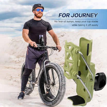 Self-Adjusting Outdoor Bottle Holder – Reinforced, Non-Slip, Auto-Lock